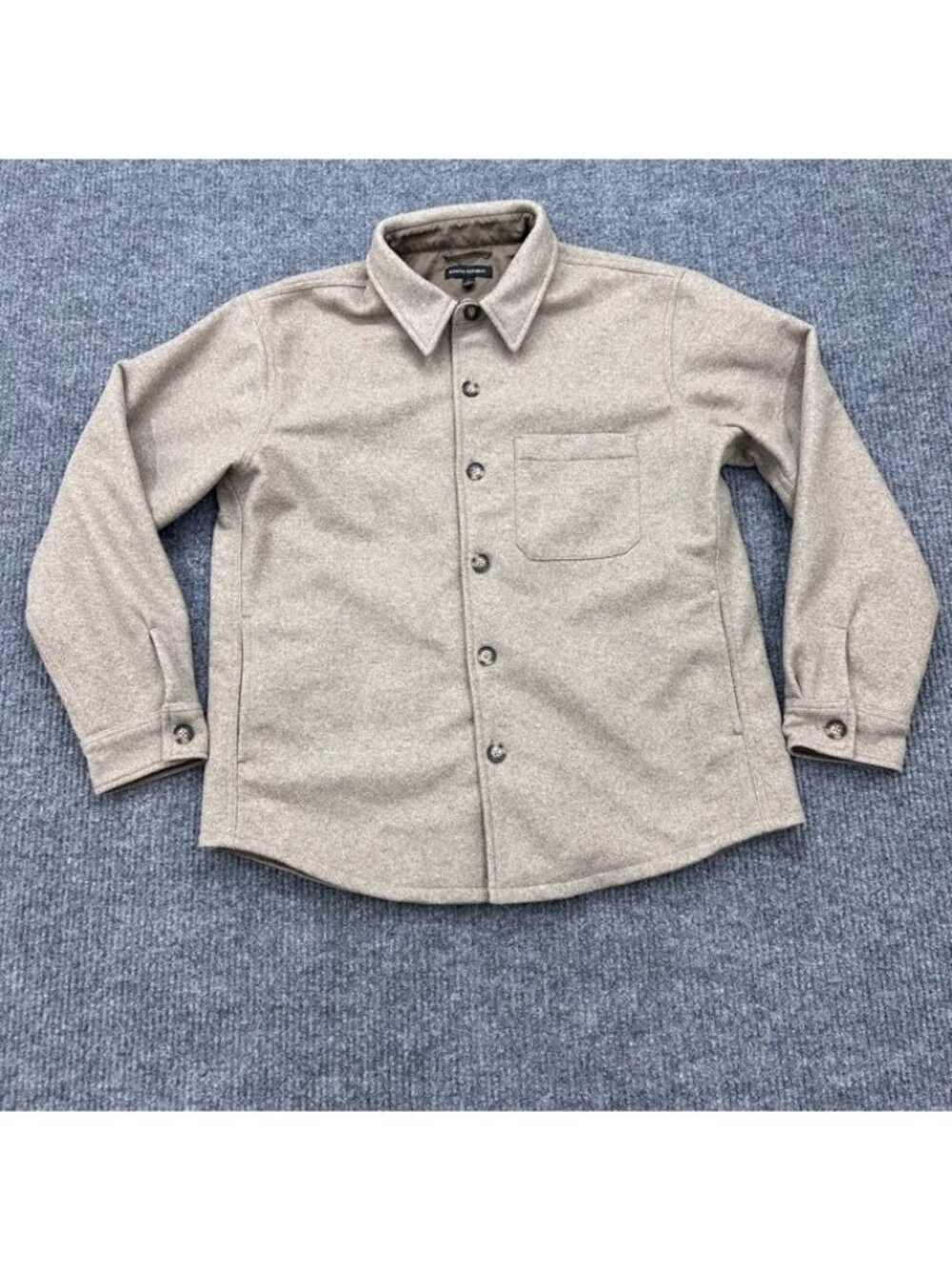 Banana Republic Heritage Shirt Jacket Shacket Button Up Long Sleeve Mens Large